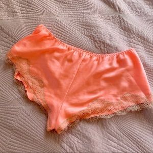 Victoria’s Secret Peachy Pink Lace Pajama Short
